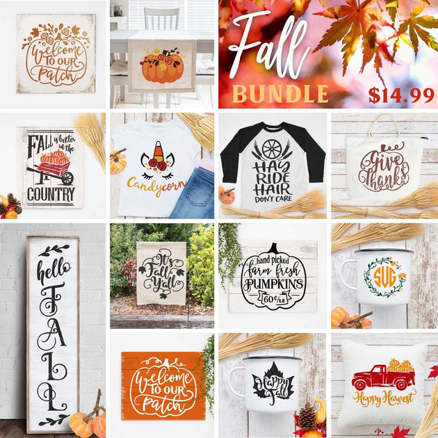 Fall Bundle Chameleon Cuttables LLC | Chameleon Cuttables LLC