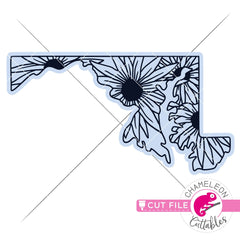 Maryland state flower SVG png dxf eps jpeg SVG DXF PNG Cutting File