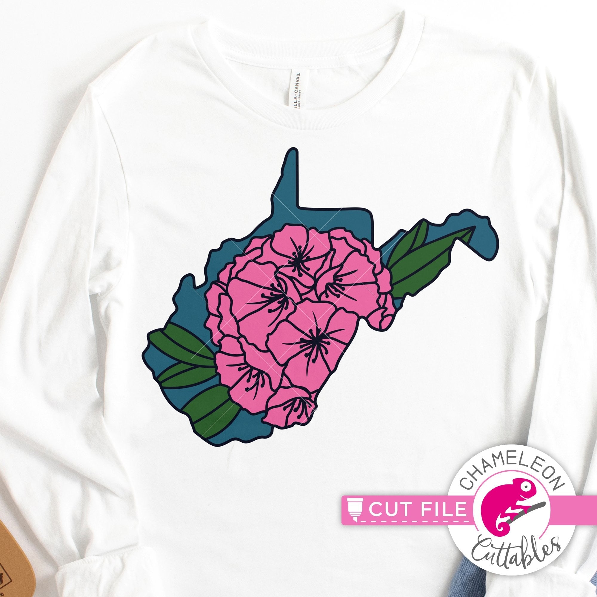 Flower T-shirt, Flower SVG